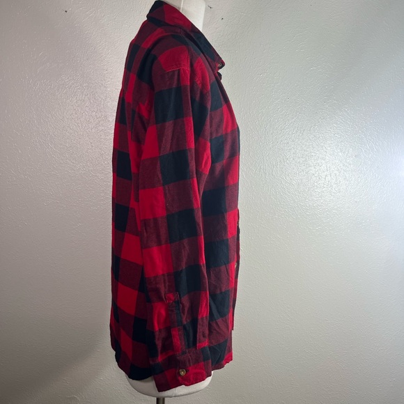 Field & Stream vintage black/white flannel - Picture 5 of 6